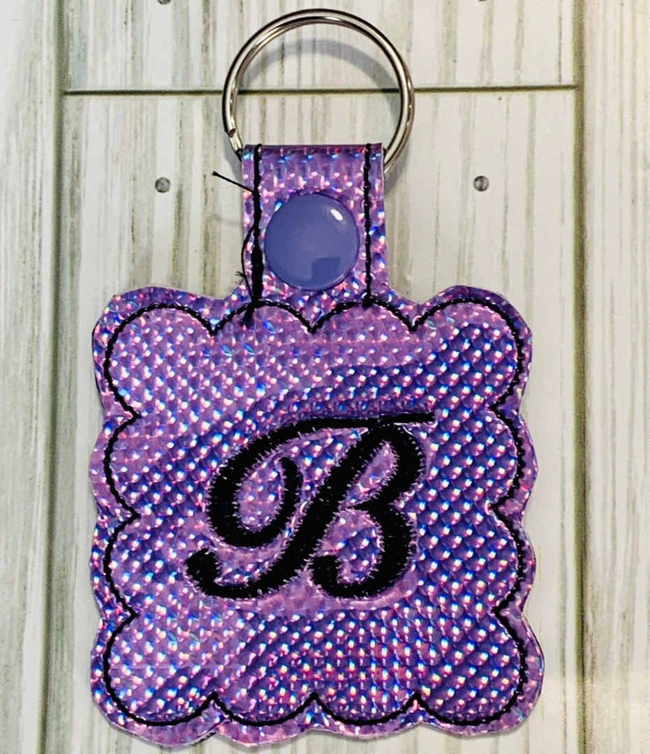 Box Round Key Fob - ITH