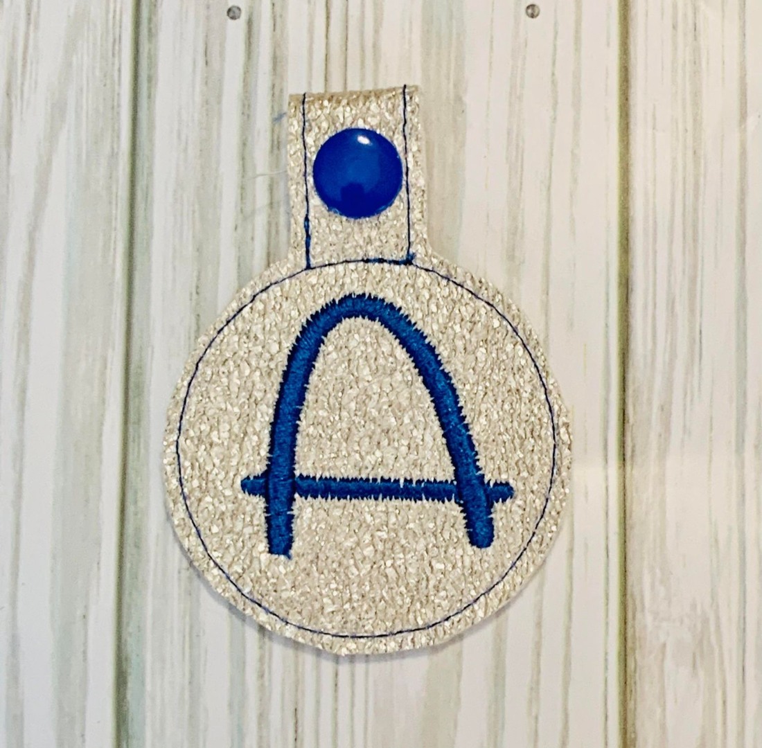 Circle Key Fob - ITH Circle Key Fob - ITH