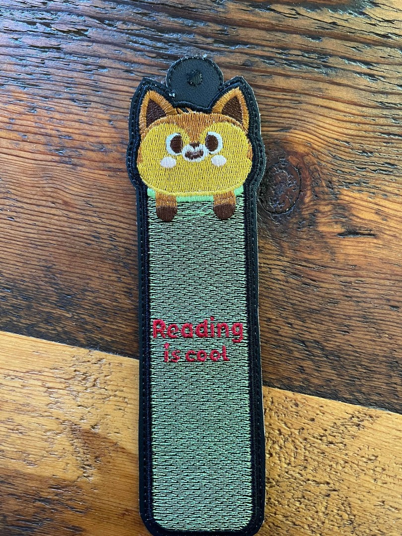 Fox In The Hoop Bookmark Machine Embroidery Designs - ITH Fox In The Hoop Bookmark Machine Embroidery Designs - ITH