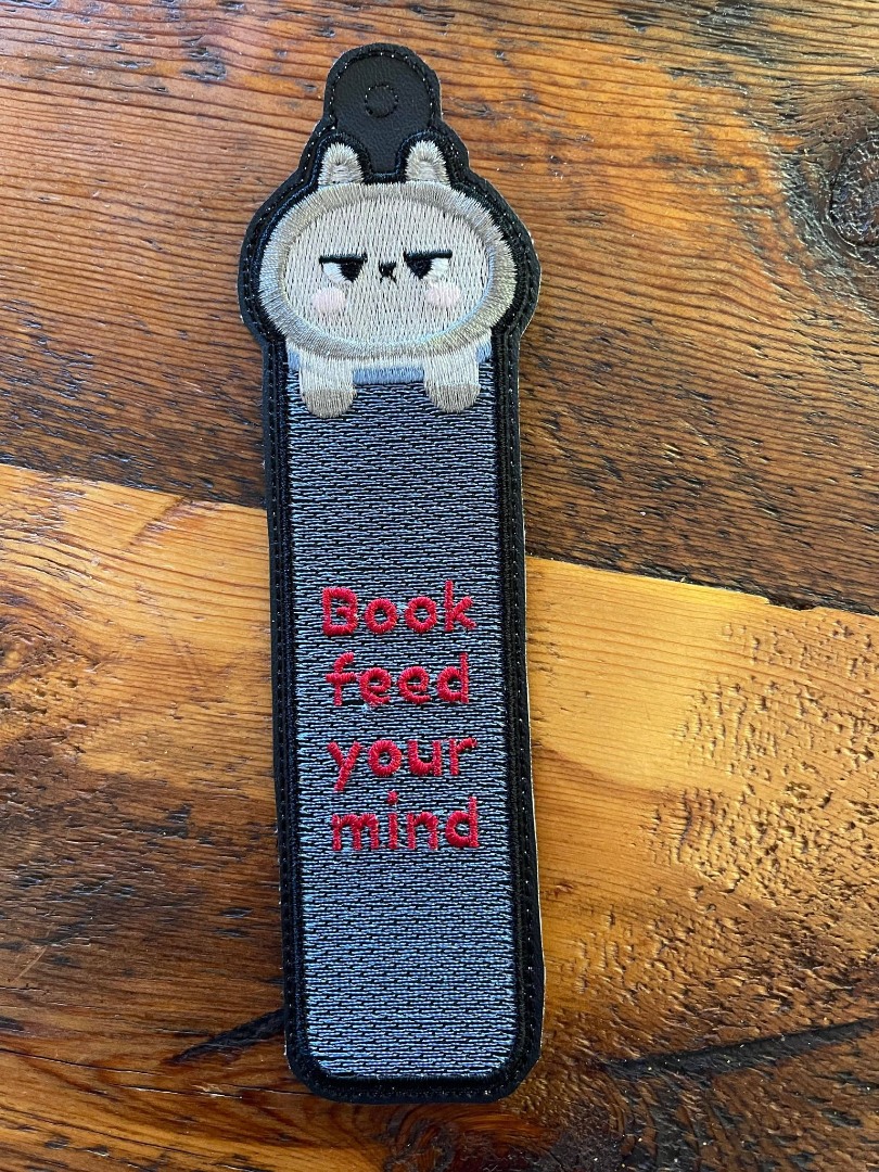 Sheep In The Hoop Bookmark - ITH 