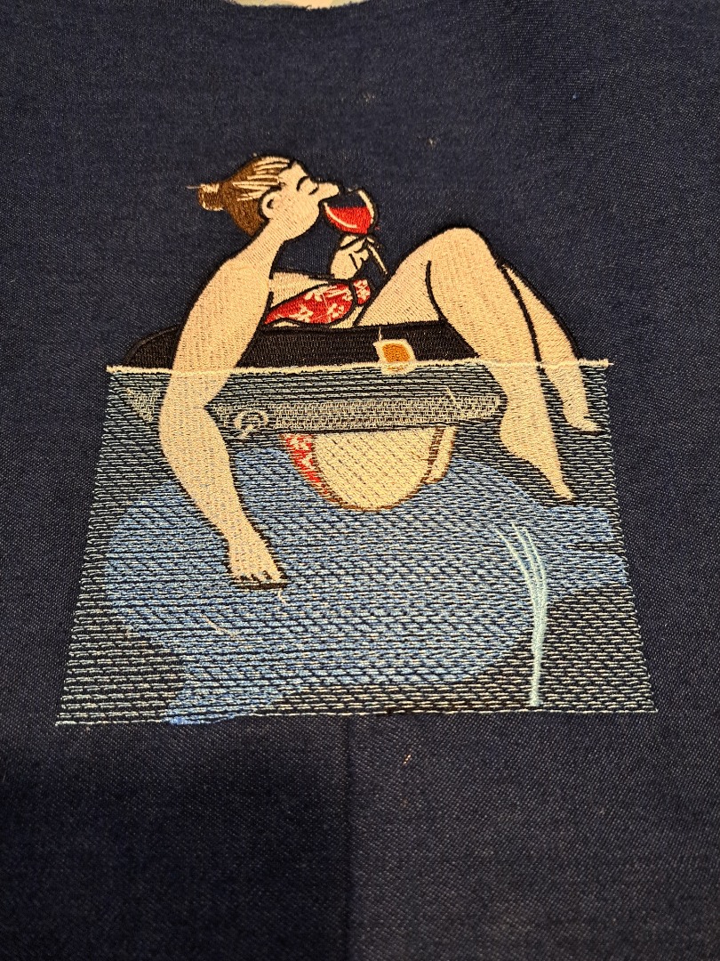 Lady Chilling In Pool Lady Chilling In Pool