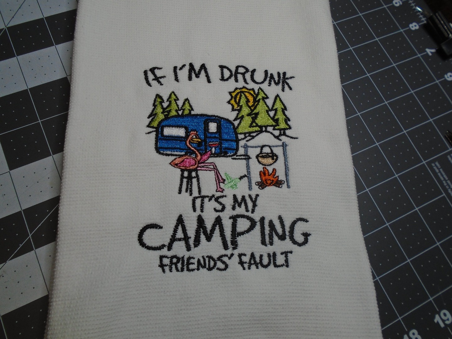 Camping Friends Flamingo Quote Camping Friends Flamingo Quote