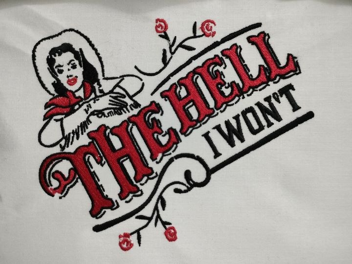 Hell I Won't Sassy Cowgirl Hell I Won't Sassy Cowgirl