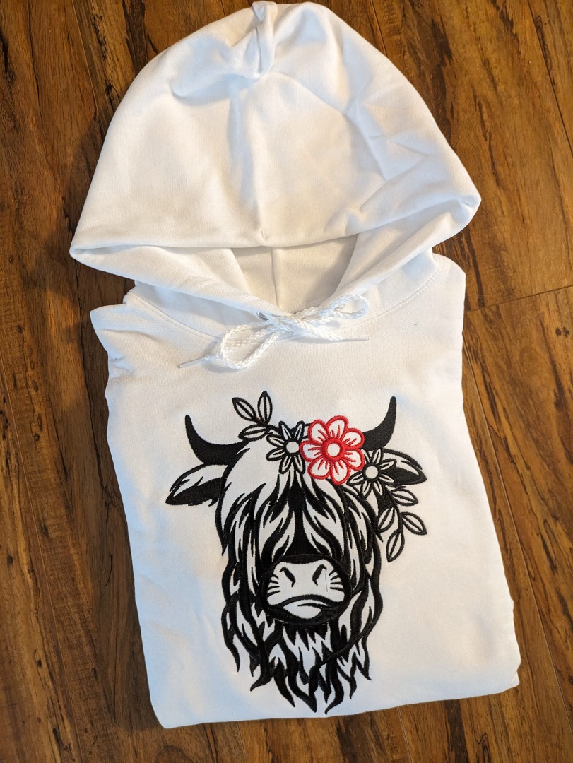 Highland Floral Cow Highland Floral Cow