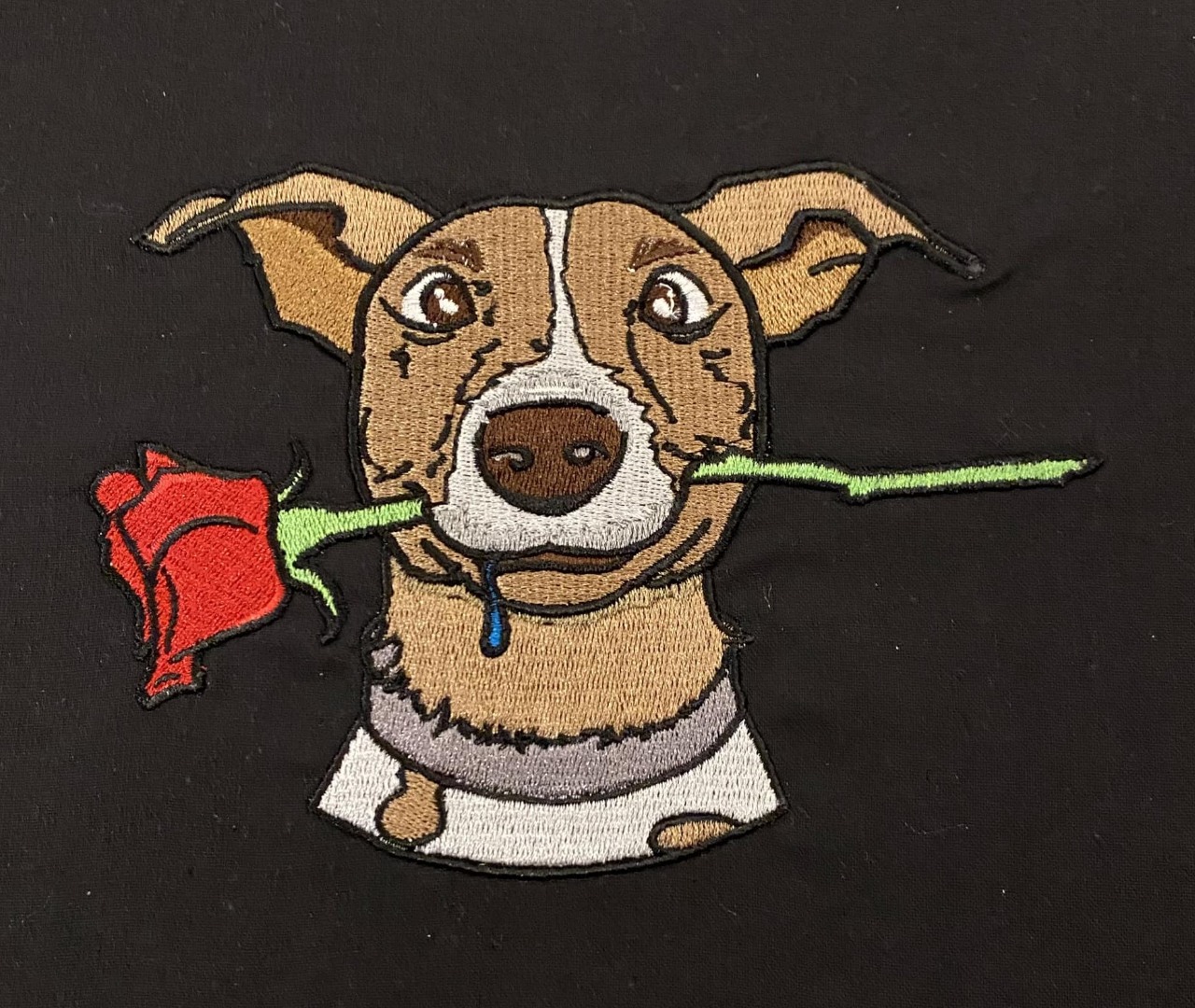 Rose In a Dog Mouth Rose In a Dog Mouth