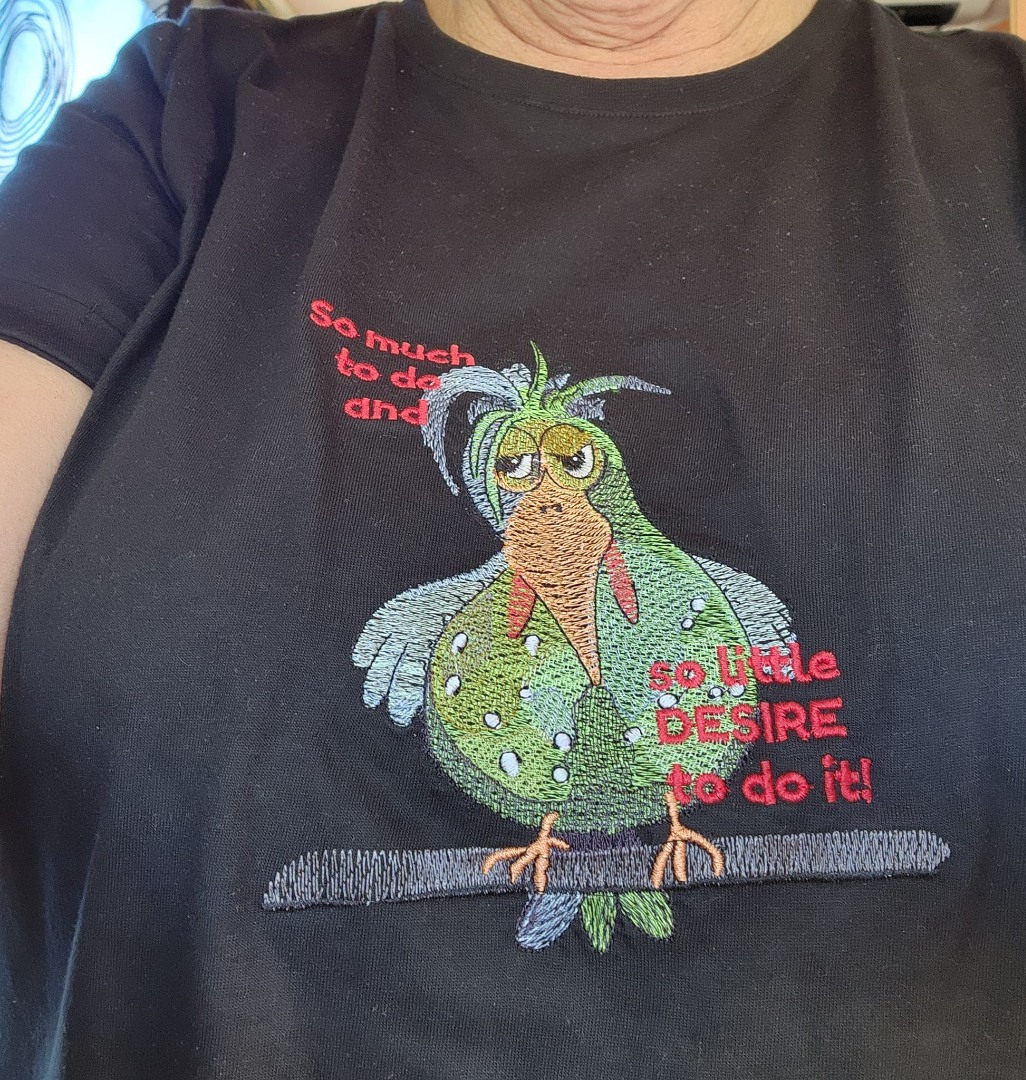 Little Desire to do Anything Parrot Little Desire to do Anything Parrot
