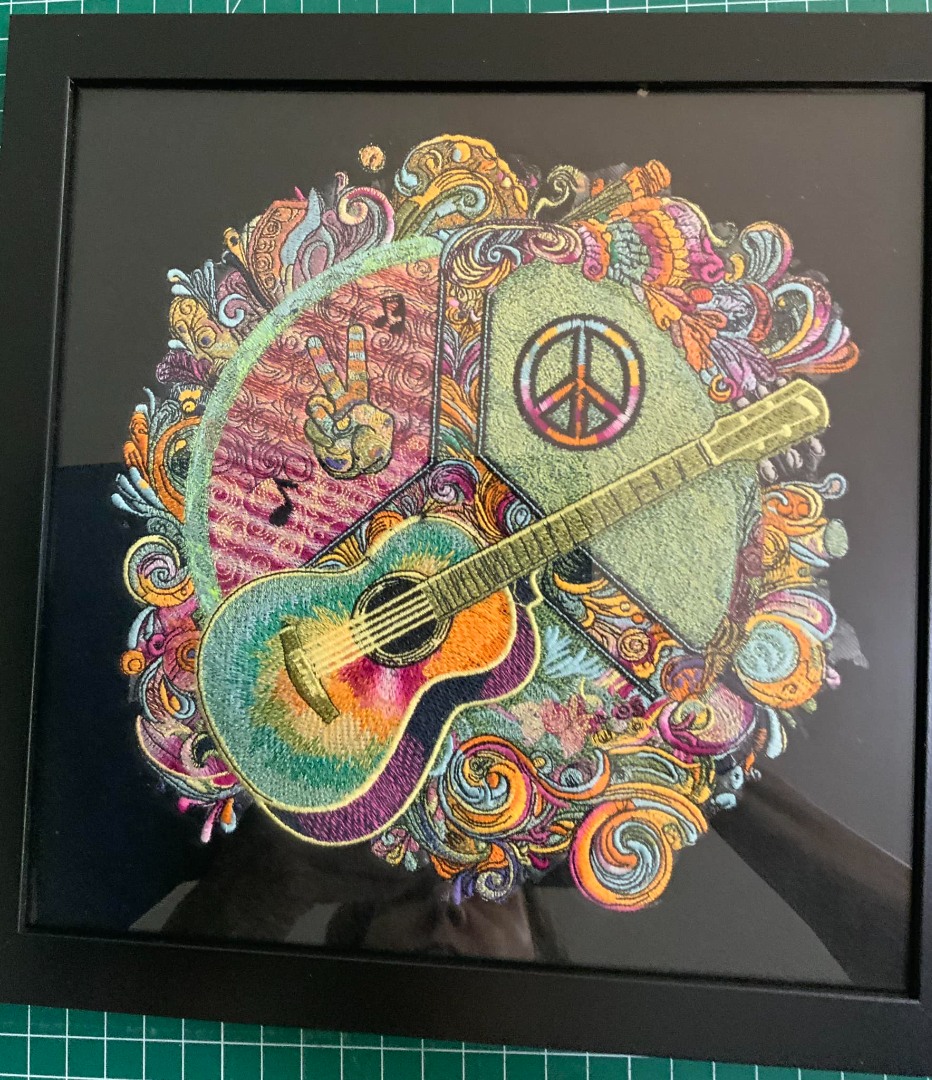 Peace Love And Music Complex Design