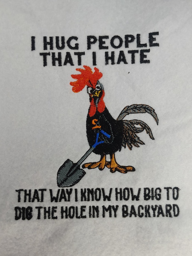 I Hug People I Hate Funny Chicken I Hug People I Hate Funny Chicken