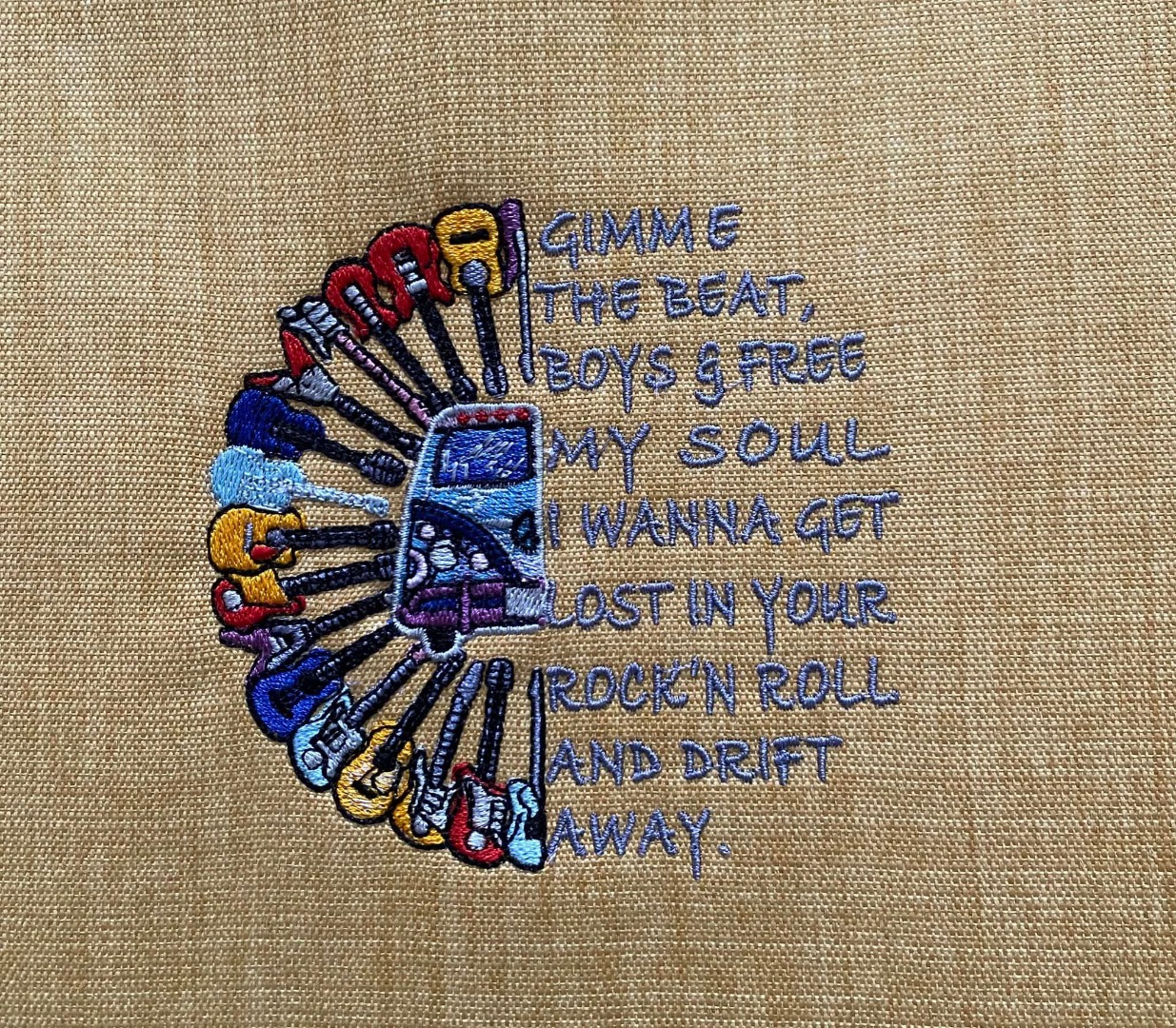 Gimme the beat boys and free my soul Rock and Roll Gimme the beat boys and free my soul Rock and Roll