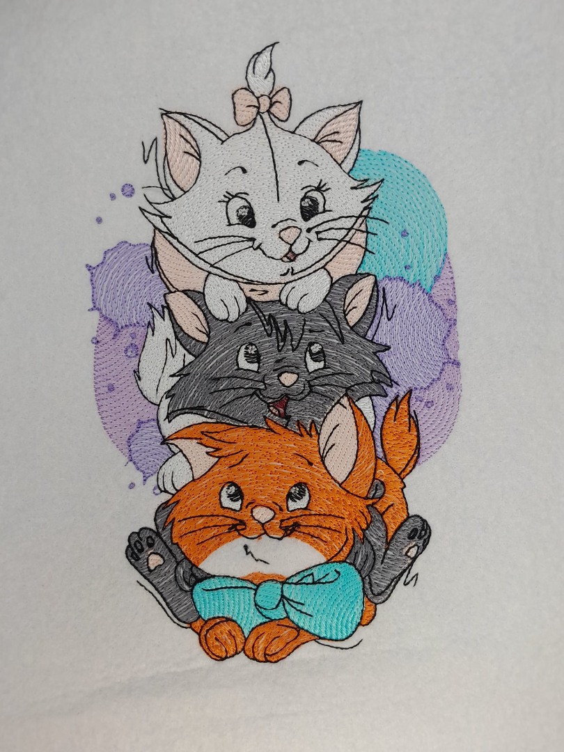 Three Kitty Cats Three Kitty Cats