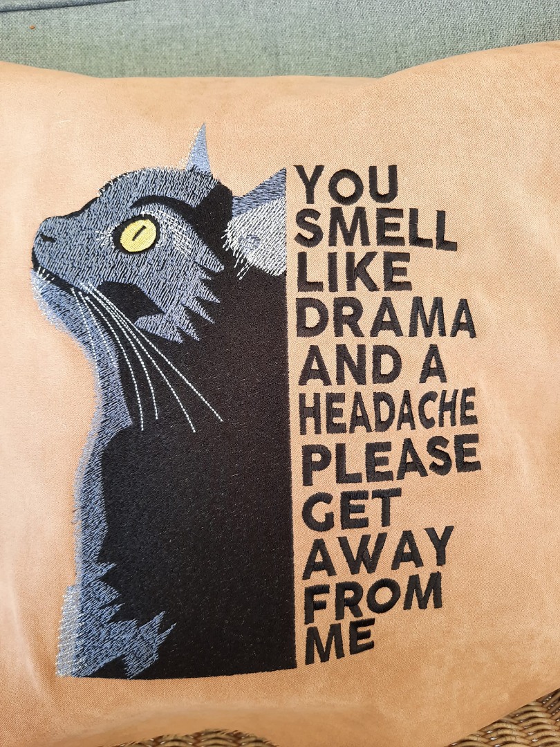 You Smell Like Drama Black Cat Saying You Smell Like Drama Black Cat Saying