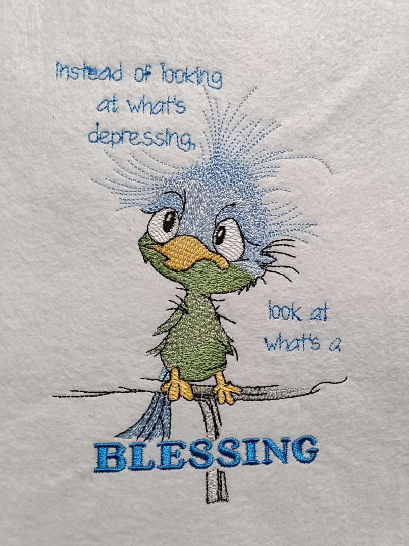 Look At Blessing Bird Quote Look At Blessing Bird Quote