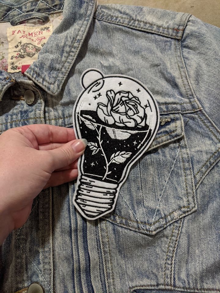 Rose In The Bulb
