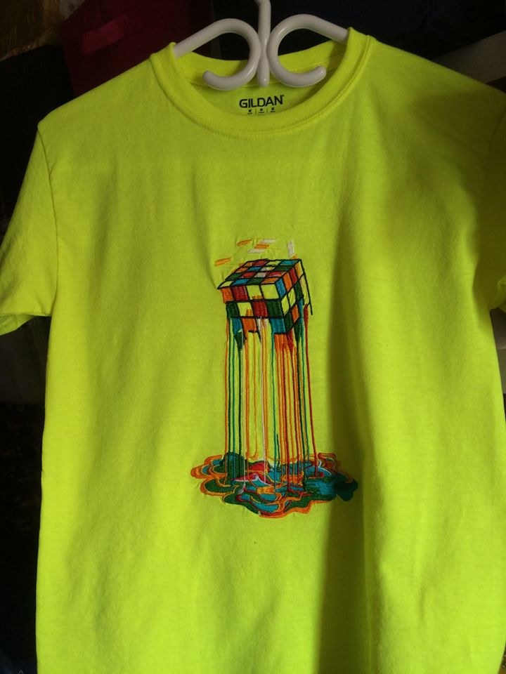 Rubik Cube Dripping Rubik Cube Dripping