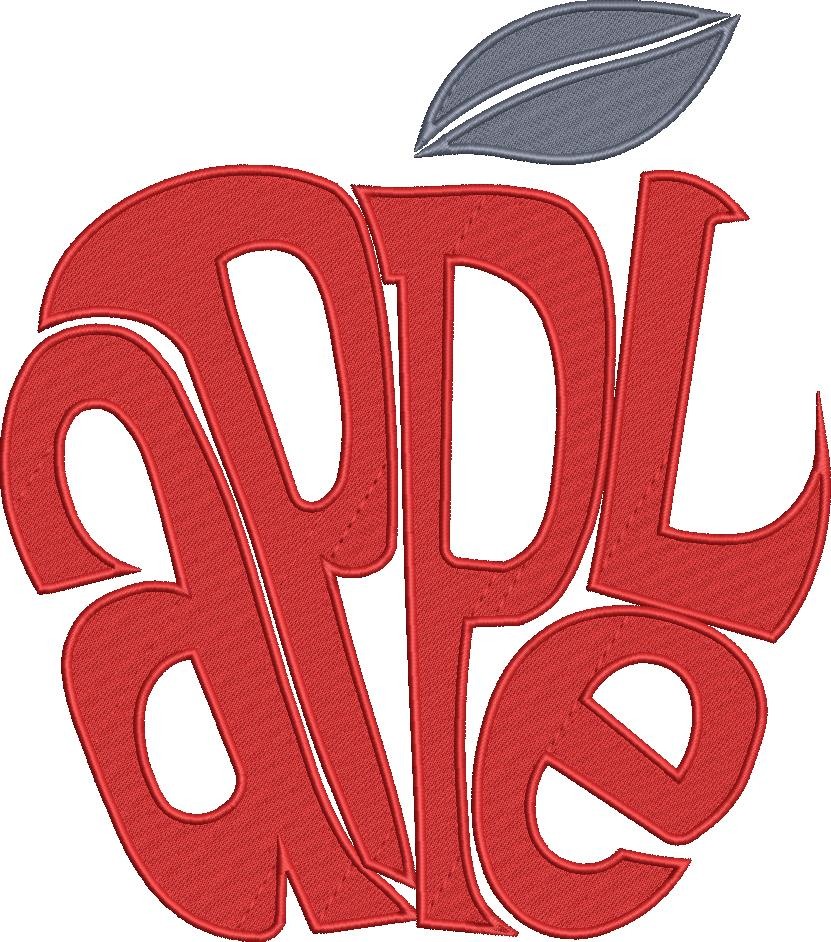 Apple Word Art