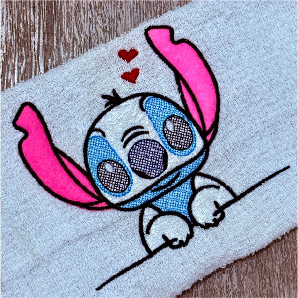 Cute Stitch Embroidery Pack of 12 Cute Stitch Embroidery Pack of 12
