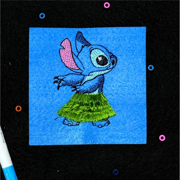 Cute Stitch Embroidery Pack of 12 Cute Stitch Embroidery Pack of 12