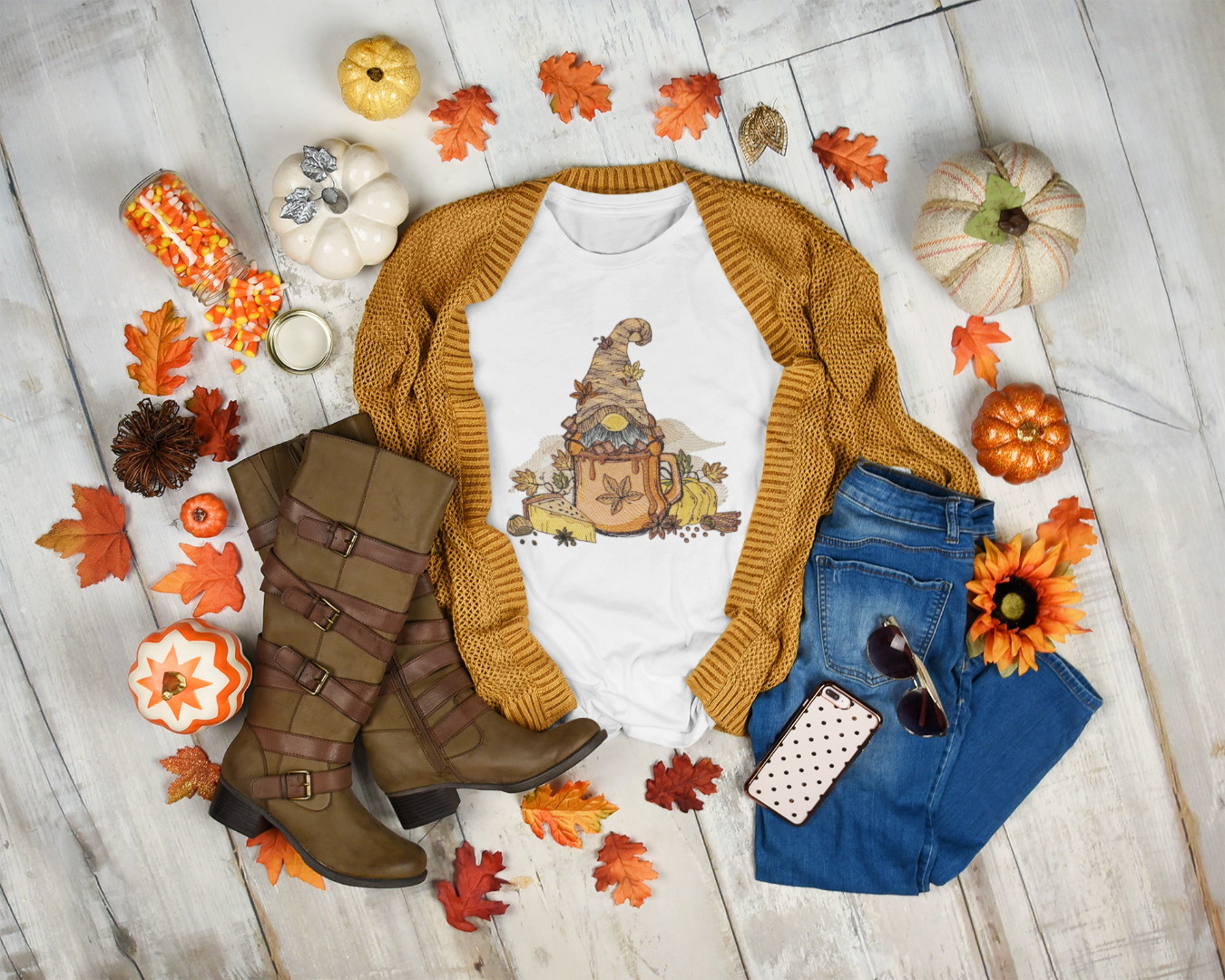 Autumn Gnome Coffee Mug Autumn Gnome Coffee Mug