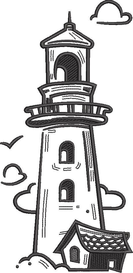 Cute Lighthouse Scene