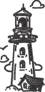 Cute Lighthouse Scene