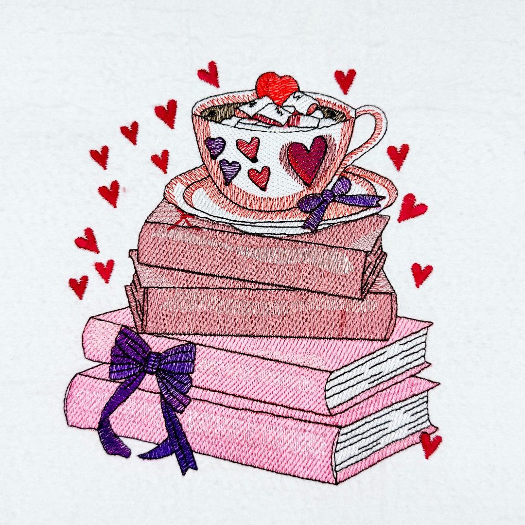 Valentine Hearts And Books Valentine Hearts And Books