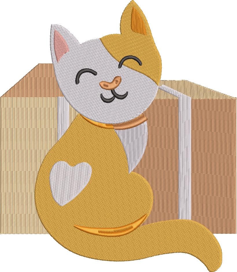 Pack of Preposition with Cat