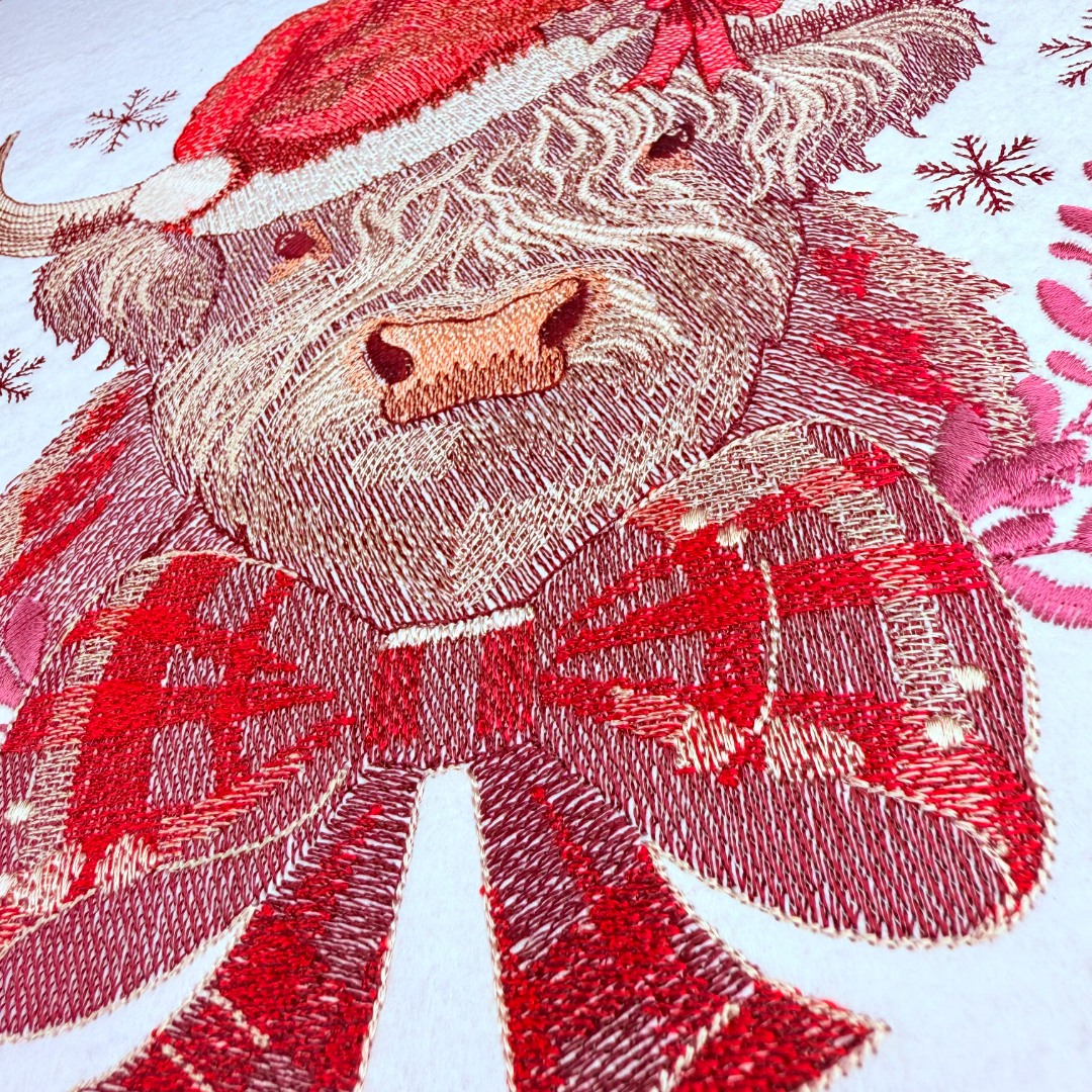 Christmas Highland Cow Christmas Highland Cow