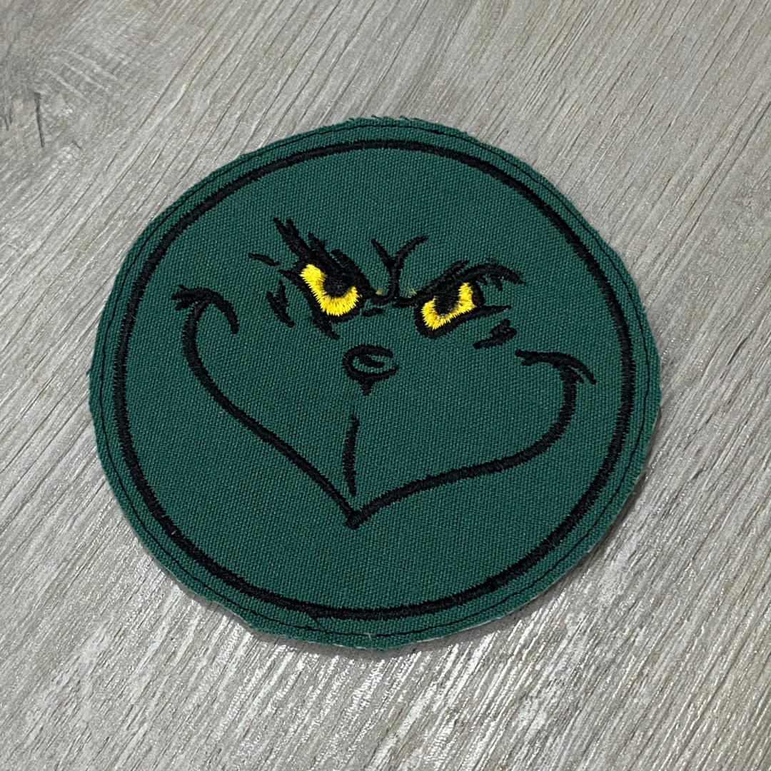 Christmas Thief Face Coaster