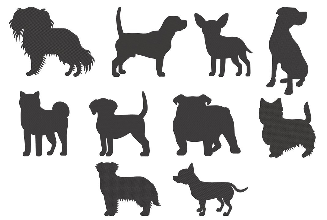 Dog Silhouette Pack 2 Dog Silhouette Pack 2