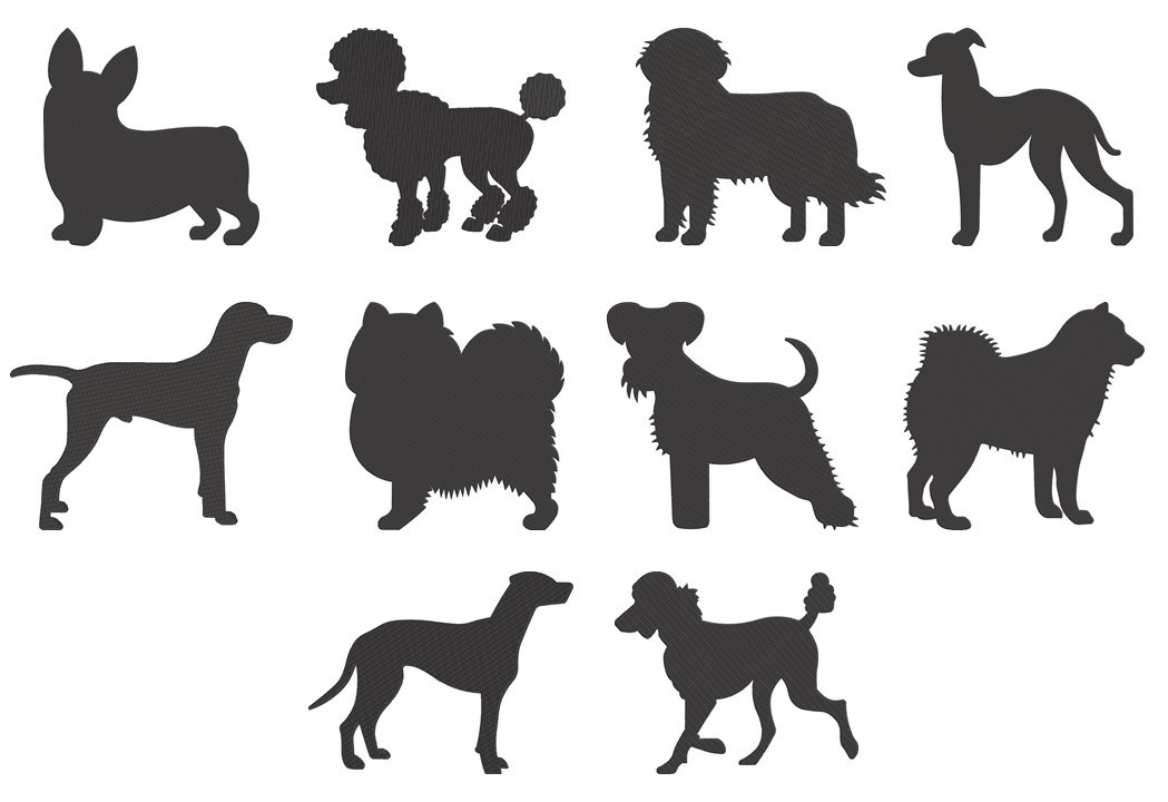 Dog Silhouette Pack 3 Dog Silhouette Pack 3