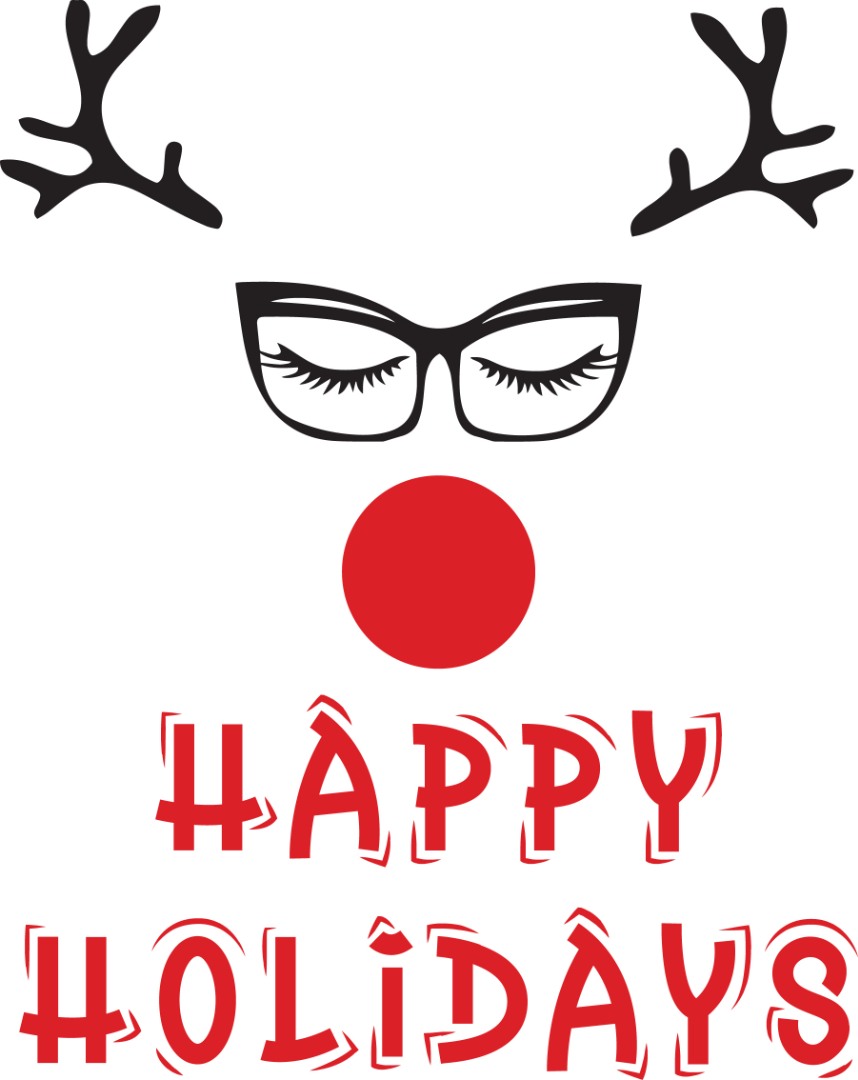 Christmas Happy Holidays Vector Only Christmas Happy Holidays Vector Only