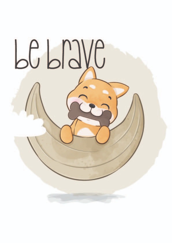 Be Brave Vector Only