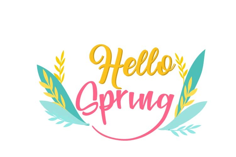 Hello Spring Vector Only