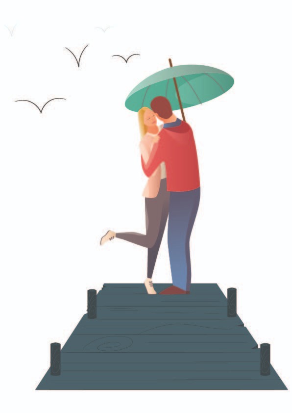 Couple Vector Only