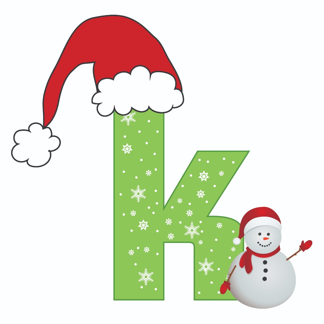 Christmas Hat Small Letters Vector pack Christmas Hat Small Letters Vector pack