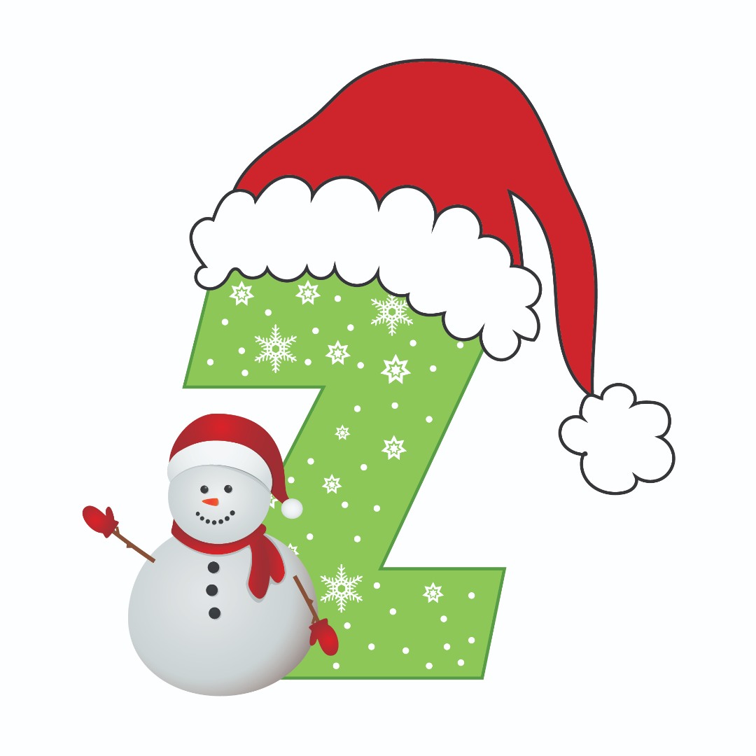 Christmas Hat Small Letters Vector pack Christmas Hat Small Letters Vector pack