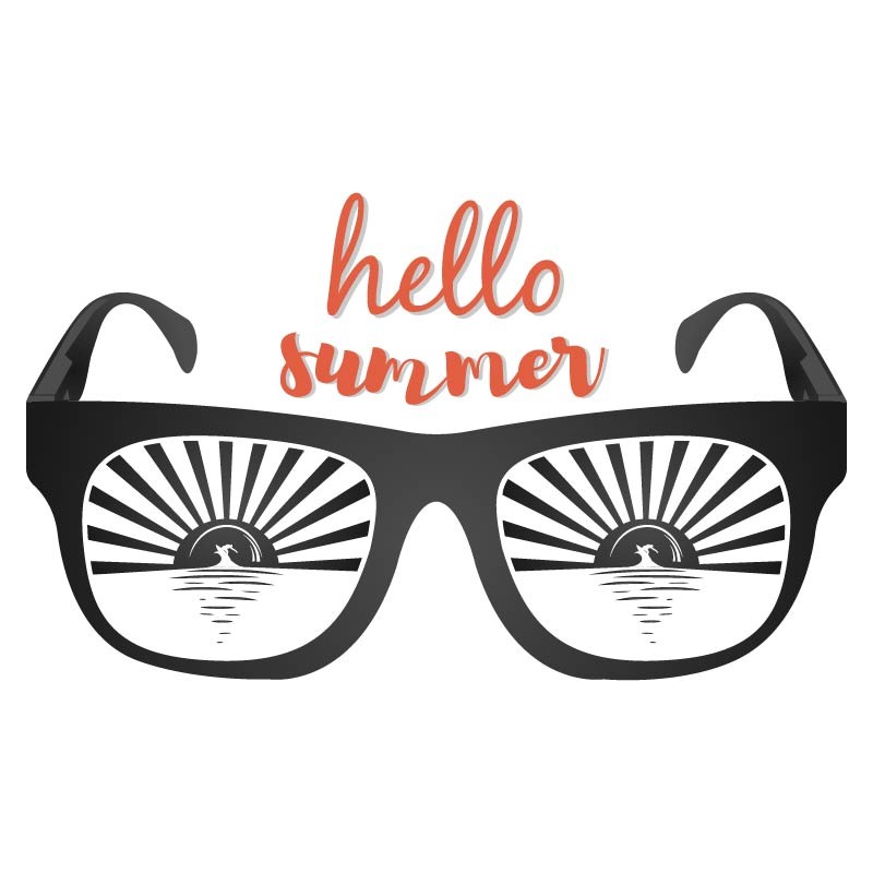 Hello Summer illustration