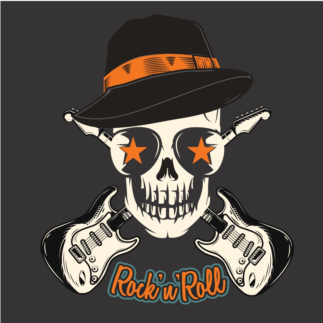 Guitar Skull Vector Pack Guitar Skull Vector Pack