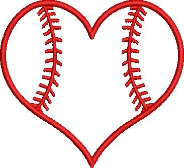 Baseball heart