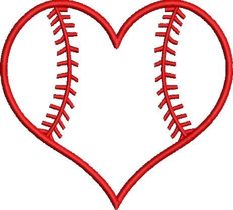 Baseball heart
