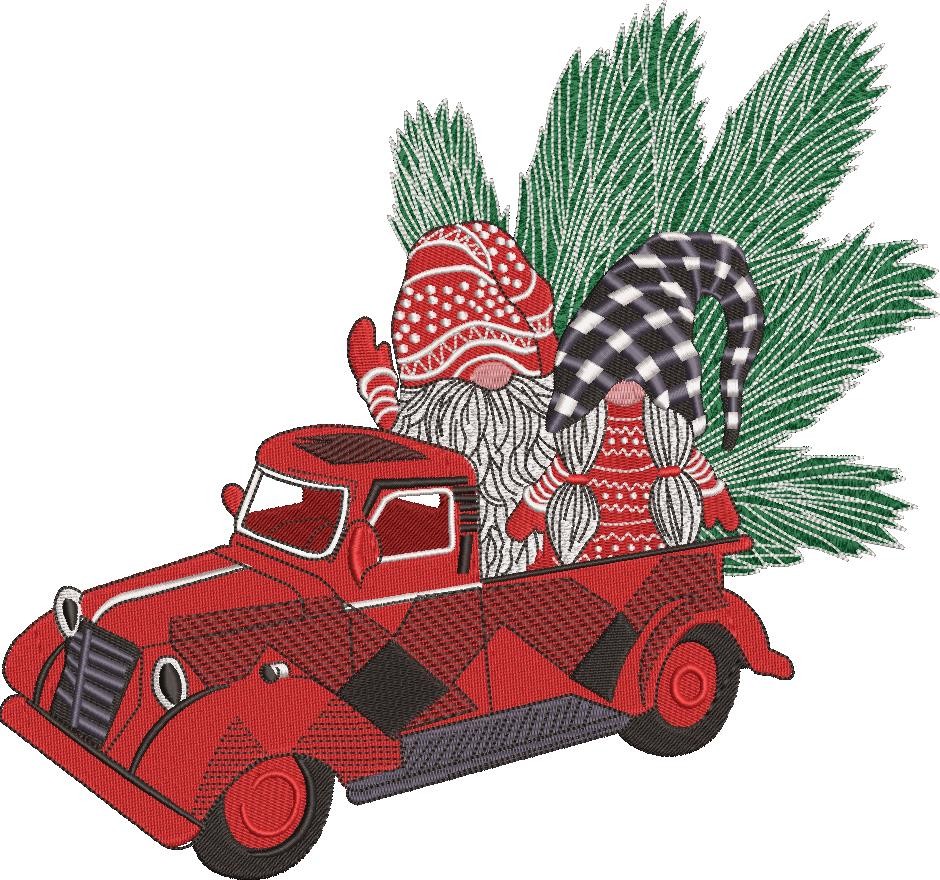 Car With Santa Car With Santa