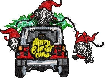 Merry Christmas car Merry Christmas car