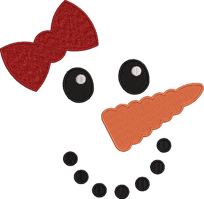Snowman Face Snowman Face