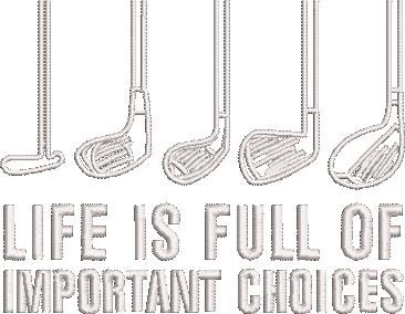 Life Is Full Of Important Choice