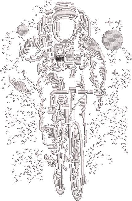 Astronauts With Bicycles