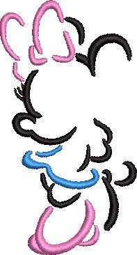 Miss Mouse Line Art Miss Mouse Line Art