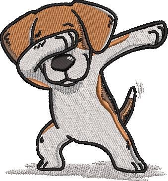 Dabbing Dog