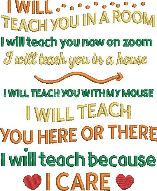 I Will Teach I Will Teach