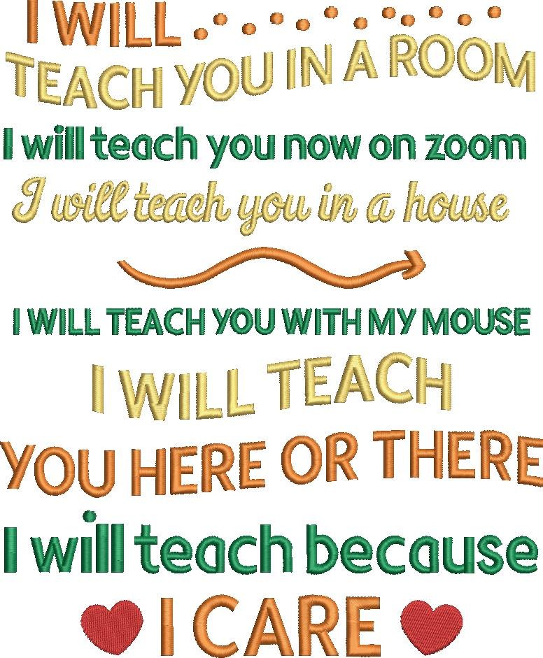 I Will Teach I Will Teach