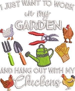 Just Want to Work in My Garden Just Want to Work in My Garden
